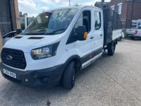 Used Ford Transit 130 HP (95 kW) 2017 White Van