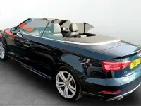 Used Audi A3 Cabriolet S-Line 110 HP (80 kW) 2018 Blue Cabriolet