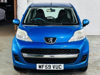 Used Peugeot 107 68 HP (50 kW) 2009 Blue Hatchback