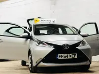 Used Toyota Aygo X-play 68 HP (50 kW) 2015 Silver Hatchback