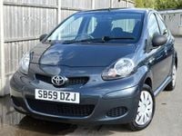 Used Toyota Aygo 67 HP (49 kW) 2010 Grey Hatchback