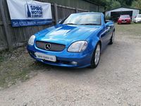 Used Mercedes SLK320 2000 Blue Cabriolet