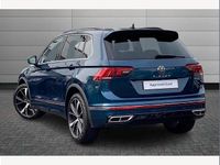Used VW Tiguan R-line 150 HP (110 kW) 2021 Blue SUV