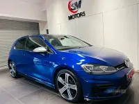 Używany VW Golf VII R 310 KM (228 kW) 2018 Niebieski Hatchback