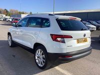 Used Skoda Karoq SE L 115 HP (84 kW) 2019 White SUV
