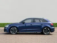 Used Audi S3 Sportback Black Edition 310 HP (228 kW) 2018 Blue Hatchback