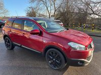 Used Nissan Qashqai +2 N-TEC 110 HP (80 kW) 2013 Red SUV