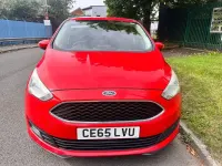 Used Ford C-MAX Zetec 120 HP (88 kW) 2015 Red MPV