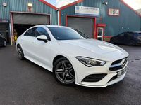 Used Mercedes CLA200 AMG line 2020 White Coupe