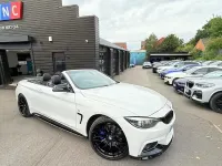 Used BMW 420 Cabriolet M Sport 2017 White Cabriolet