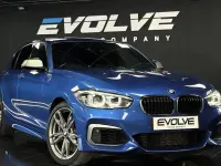 Used BMW M140 M Sport 335 HP (246 kW) 2017 Blue Hatchback