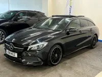 Used Mercedes CLA220 AMG line 2018 Black Sedan