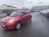 Used Nissan Micra Acenta 2011 Red Hatchback