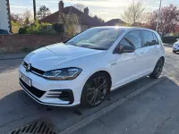 Used VW Golf VII GTD 184 HP (135 kW) 2017 White Hatchback