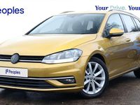 Used VW Golf VII GT 115 HP (84 kW) 2018 Yellow Estate