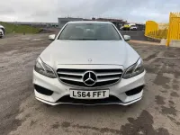 Begagnad Mercedes E250 AMG 2014 Silver Sedan