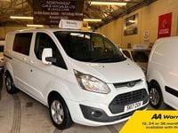 Used Ford Transit Custom Limited 130 HP (95 kW) 2017 White Van