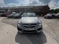 Used Mercedes E250 AMG 204 HP (150 kW) 2013 Silver Cabriolet