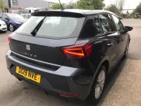 Used Seat Ibiza SE Technology 95 HP (69 kW) 2019 Grey Hatchback