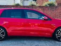 Used VW Golf VII GTD 184 HP (135 kW) 2014 Red Hatchback