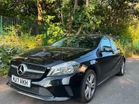 Used Mercedes A180 109 HP (80 kW) 2017 Black Hatchback