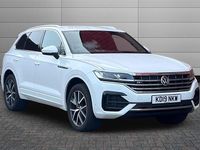 Used VW Touareg R-line 286 HP (210 kW) 2019 Pure white SUV