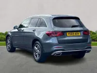 Begagnad Mercedes GLC300 AMG line 2020 Grå Kombi