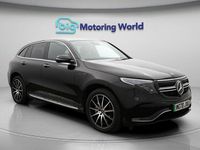 Used Mercedes EQC400 AMG line 300 kW (408 HP) 2020 Black SUV