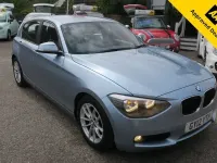 Used BMW 116 Efficient Dynamics 114 HP (83 kW) 2012 Blue Hatchback