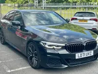 Used BMW 520 M Sport 2021 Black Sedan