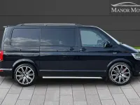 Used VW T6 Highline 201 HP (147 kW) 2017 Black Van