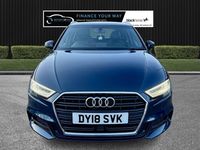 Used Audi A3 Sportback S-Line 116 HP (85 kW) 2018 Blue Hatchback