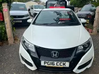 Used Honda Civic Sport 120 HP (88 kW) 2016 White Hatchback