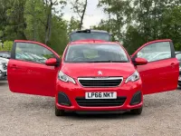 Second-hand Peugeot 108 Active 68 CP (50 kW) 2017 Roșu Hatchback