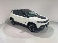 Used Jeep Compass Trailhawk 2023 White and black SUV