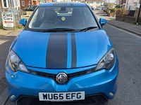 Used MG MG3 106 HP (77 kW) 2015 Blue Hatchback