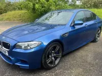 Used BMW M5 M Sport 2015 Blue Sedan