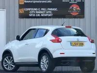 Used Nissan Juke Acenta 117 HP (86 kW) 2014 White SUV