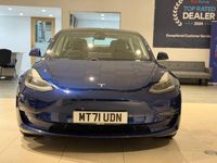 Used Tesla Model 3 Long Range AWD 366 kW (498 HP) 2021 Blue Sedan