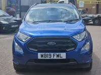 Used Ford Ecosport ST-Line 125 HP (91 kW) 2019 Blue SUV