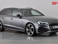 Used Audi A4 Black Edition 150 HP (110 kW) 2022 Daytona grey Estate