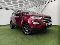 Used Ford Ecosport Zetec 125 HP (91 kW) 2018 Red SUV