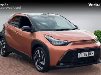 Used Toyota Aygo X Design 116 HP (85 kW) 2026 Cinnamon bitone (metallic paint) SUV