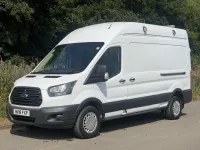 Used Ford Transit 130 HP (95 kW) 2018 White Van