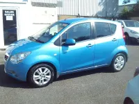 Used Vauxhall Agila 94 HP (69 kW) 2011 Blue MPV