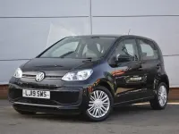 Begagnad VW up! S 60 HK (44 kW) 2019 Svart Halvkombi
