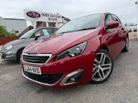 Used Peugeot 308 115 HP (84 kW) 2014 Red Hatchback