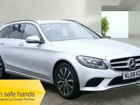 Used Mercedes C220 SE 2019 Silver Estate