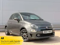 Used Fiat 500S S 69 HP (50 kW) 2017 Grey Hatchback