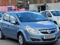 Used Vauxhall Corsa 2009 Blue Hatchback